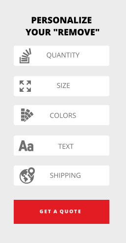personalize your remove